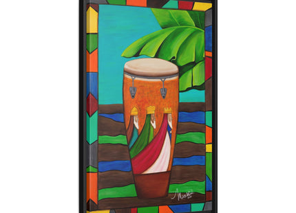 Framed Canvas Art — Conga Campera (Three wise men)