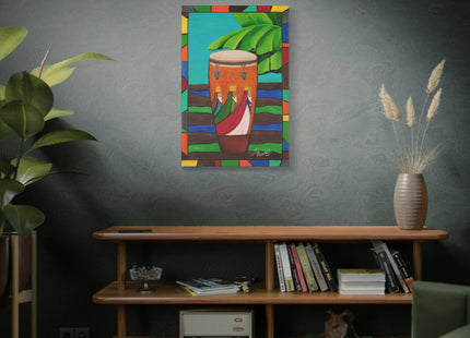 Canvas Print - Conga Campera Music and Three Wise Men