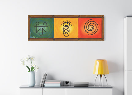 Jeroglífico 2 - Matte Canvas, Stretched, 1.25"