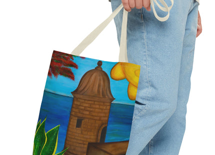 Mirando Por La Ventana - Tote Bag