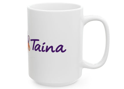 Hieroglyphics Taino Symbols Ceramic Mug —  Coffee Cup (11oz & 15oz)