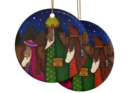 Ceramic Ornaments - Three Wise Men Hispanic Heritage Ornament