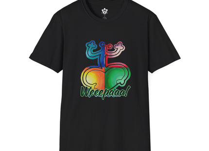 Coqui Colorido T-Shirt Weeepaaa — Indigenous Hieroglyphics Taino Symbol Tee (unisex)