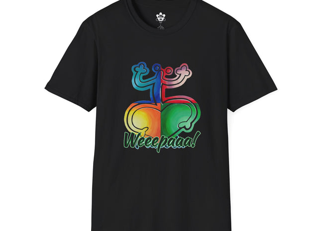 Coqui Colorido T-Shirt Weeepaaa — Indigenous Hieroglyphics Taino Symbol Tee (unisex)