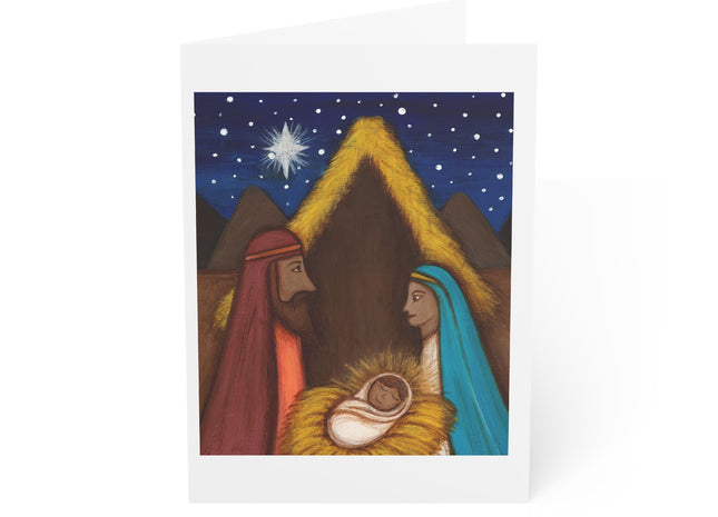 Greeting Cards - Nacimiento del Niño Holiday Detail