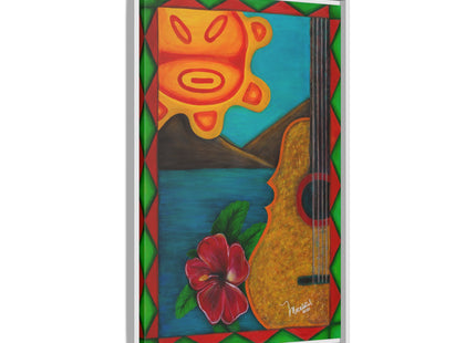 Framed Canva art - Cuantro Soleado (matte)