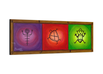 Jeroglífico 1 - Matte Canvas, Stretched, 1.25"