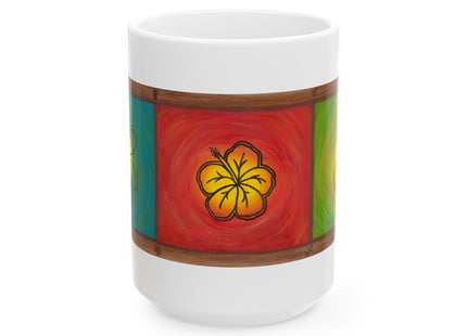 Hieroglyphics Taino Symbols Ceramic Mug —  Coffee Cup (11oz & 15oz)