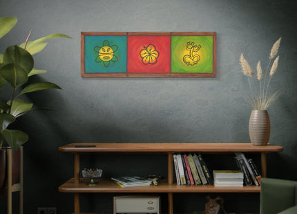 Jeroglífico 3 - Matte Canvas, Stretched, 1.25"