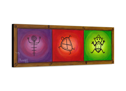 Jeroglífico 1 - Matte Canvas, Stretched, 1.25"