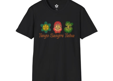 Tengo Sangre Taína T-Shirt — Indigenous Hieroglyphics Taino Symbol Tee (unisex)