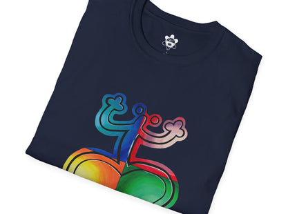 Coqui Colorido T-Shirt — Indigenous Hieroglyphics Taino Symbol Tee (unisex)