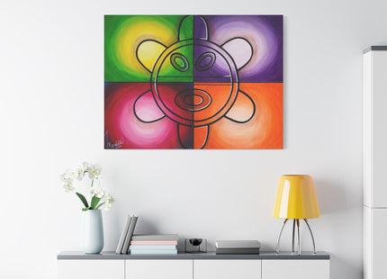 Sol Colorido - Matte Canvas, Stretched, 1.25"