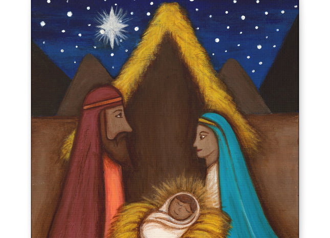 Nacimiento del Niño Jesus - Matte Canvas, Stretched, 1.25"