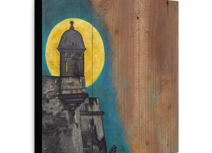 Garita at Night - Matte Canvas, Stretched, 1.25"