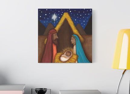 Nacimiento del Niño Jesus - Matte Canvas, Stretched, 1.25"
