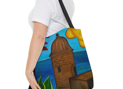 Mirando Por La Ventana - Tote Bag