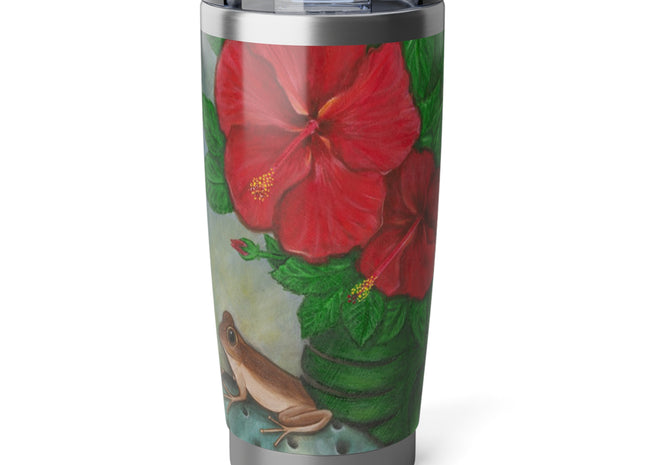 Una Noche en Puerto Rico - Coqui and Amapola 20oz Tumbler — Insulated Travel Cup