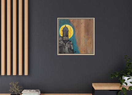 La Garita at Night Matte Canvas Print, Framed
