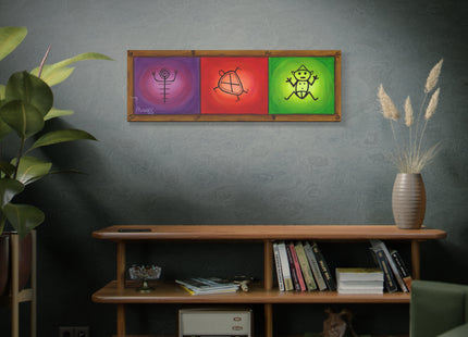 Jeroglífico 1 - Matte Canvas, Stretched, 1.25"