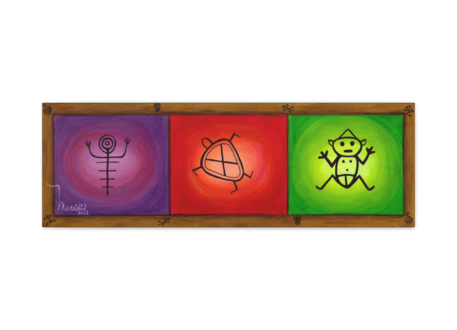 Jeroglífico 1 - Matte Canvas, Stretched, 1.25"