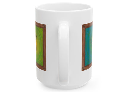 Hieroglyphics Taino Symbols Ceramic Mug —  Coffee Cup (11oz & 15oz)