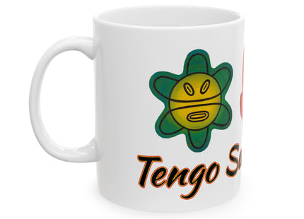 Tengo Sangre Taina - Hieroglyphics Taino Symbols Ceramic Mug —  Coffee Cup (11oz & 15oz)
