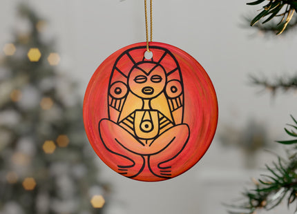 Atabey - Taino Hieroglyphics Heritage Ornament