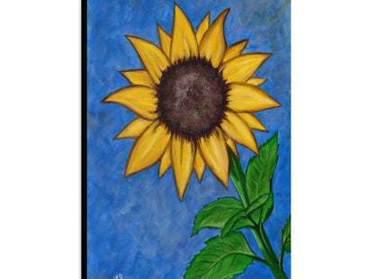 La flor de sol - Matte Canvas, Stretched, 1.25"