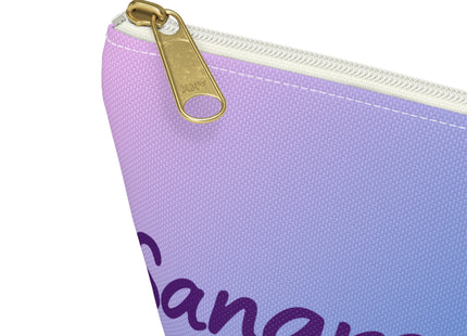 Sangre Taina Logo Make-up, Accessories Pouch with T‑Bottom