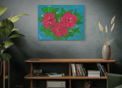 Trio (Amapolas) - Matte Canvas, Stretched, 1.25"