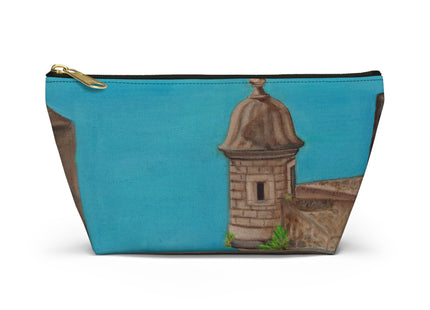 De Paseo en San Juan - Garita Make-up, Accessories Pouch with T‑Bottom