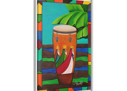 Framed Canvas Art — Conga Campera (Three wise men)