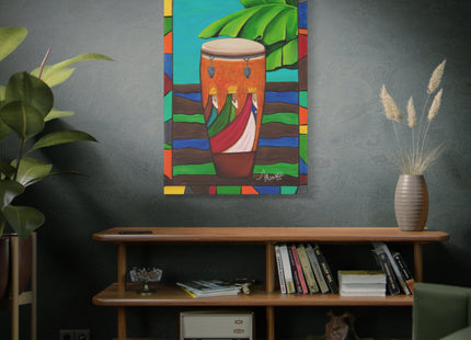 Canvas Print - Conga Campera Music and Three Wise Men