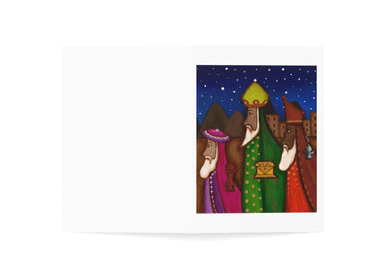 Greeting Cards - Three Wise Men Holiday Detail