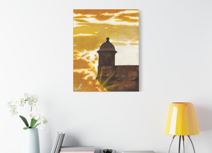 Atardecer en San Juan - Matte Canvas, Stretched, 1.25"