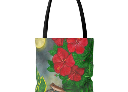 Una Noche en Puerto Rico with coqui and amapolas - Tote Bag