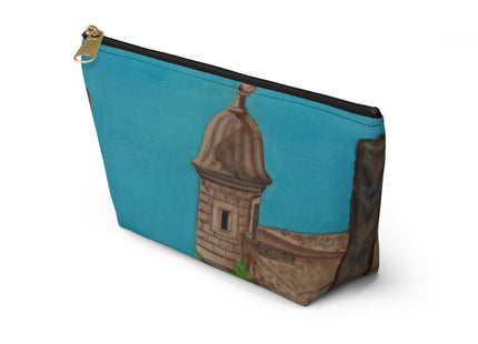 De Paseo en San Juan - Garita Make-up, Accessories Pouch with T‑Bottom