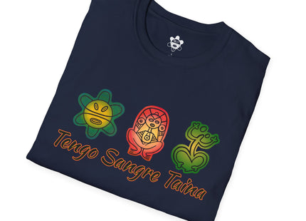 Tengo Sangre Taína T-Shirt — Indigenous Hieroglyphics Taino Symbol Tee (unisex)