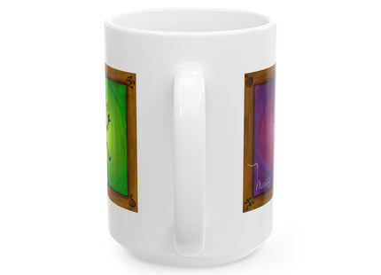 Hieroglyphics Taino Symbols Ceramic Mug —  Coffee Cup (11oz & 15oz)