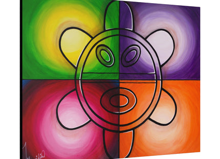 Sol Colorido - Matte Canvas, Stretched, 1.25"