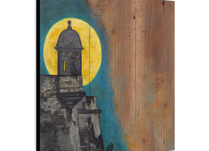 Garita at Night - Matte Canvas, Stretched, 1.25"