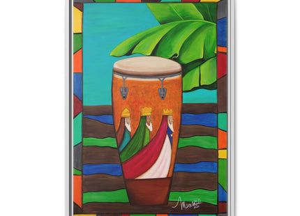 Framed Canvas Art — Conga Campera (Three wise men)