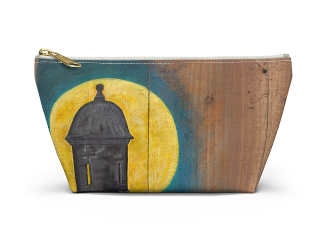Garita at Night Accessory Pouch — El Morro San Juan View - Cosmetic bag