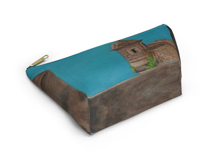 De Paseo en San Juan - Garita Make-up, Accessories Pouch with T‑Bottom