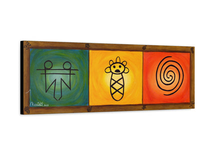 Jeroglífico 2 - Matte Canvas, Stretched, 1.25"