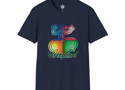 Coqui Colorido T-Shirt Weeepaaa — Indigenous Hieroglyphics Taino Symbol Tee (unisex)