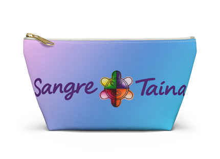 Sangre Taina Logo Make-up, Accessories Pouch with T‑Bottom