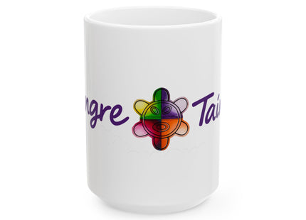 Hieroglyphics Taino Symbols Ceramic Mug —  Coffee Cup (11oz & 15oz)