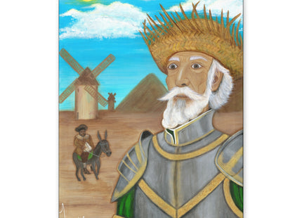 El Quijote Jibaro - Matte Canvas, Stretched, 1.25"